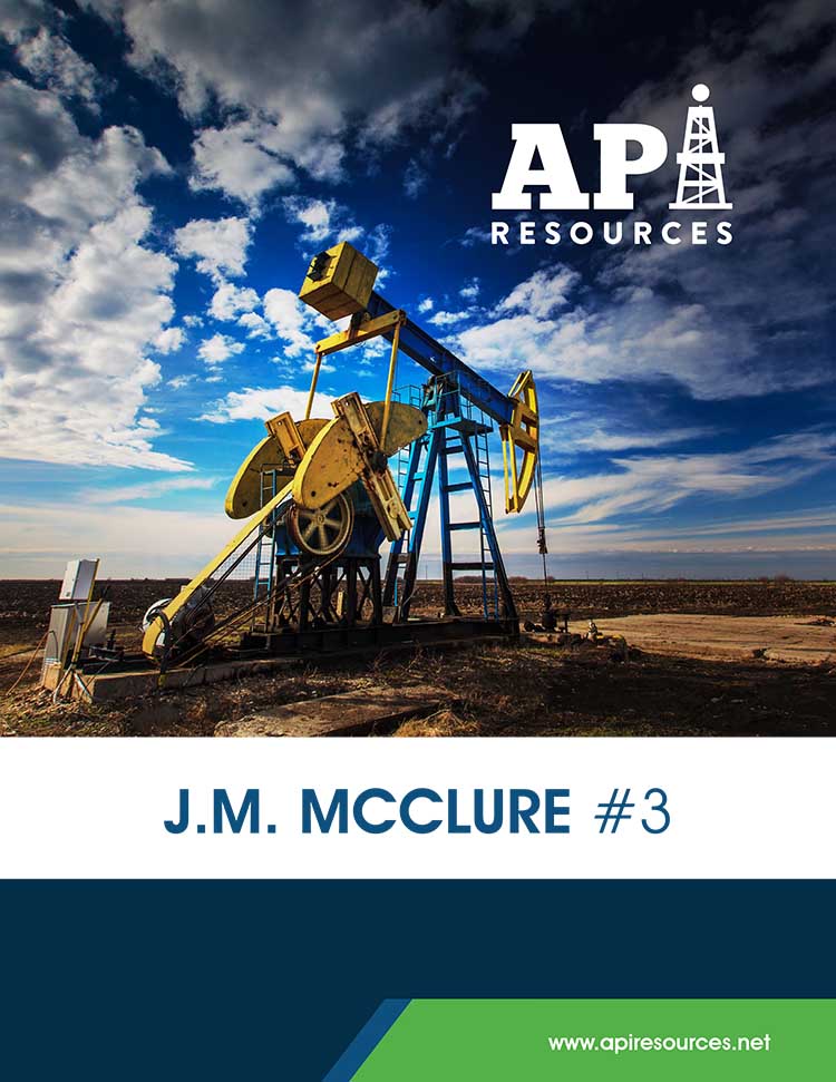 API Resources - JM McClure #3 Oil Prospect